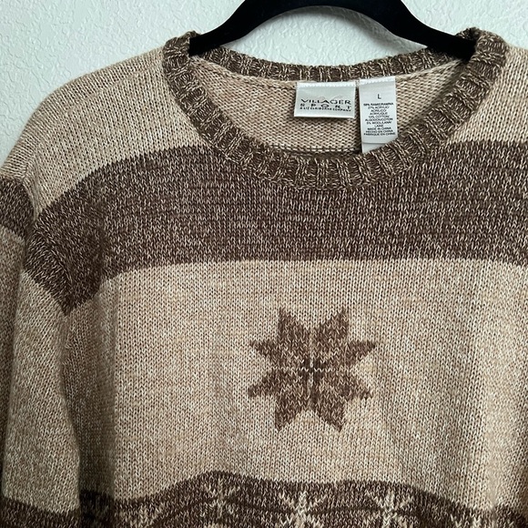 Vintage Villager Sport by Liz Claiborne Colorblock Sweater - Picture 6 of 8